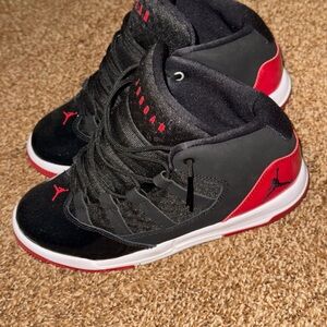 Jordan Kids Sneakers Black and Red